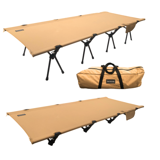 veldbed XXL | 190x80x29 | kampeerbed | hoog/laag | duurzaam en sterk | nieuwe generatie | kleine opvouwbaar in draagtas